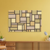 幾何学模様キャンバスの印刷 キャンバスプリント (インサイチュ (リビング))