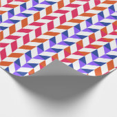 幾何学模様クリスマスラッピング紙 ラッピングペーパー (角)