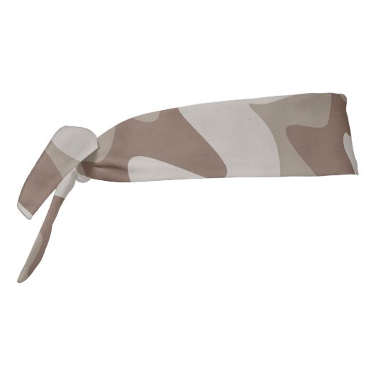 幾何学模様グレーヘッドバンド タイヘッドバンド (回転270)