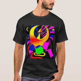 幾何学模様サイケデリカ1 Tシャツ