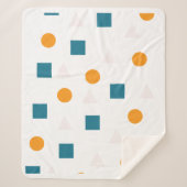 幾何学模様シャーパブランケット – コージー&コイモダンズ シェルパブランケット (正面)