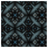 幾何学模様スタイリッシュ，青，黒，東洋， ファブリック (クローズアップ)