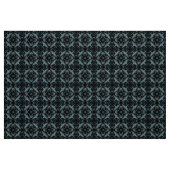 幾何学模様スタイリッシュ，青，黒，東洋， ファブリック (ファットクウォーター)