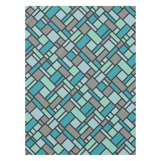 幾何学模様テーブルクロス テーブルクロス (正面)