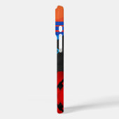 幾何学模様トレンディーレトロ中世紀モダン Case-Mate iPhoneケース (裏面 / 左)