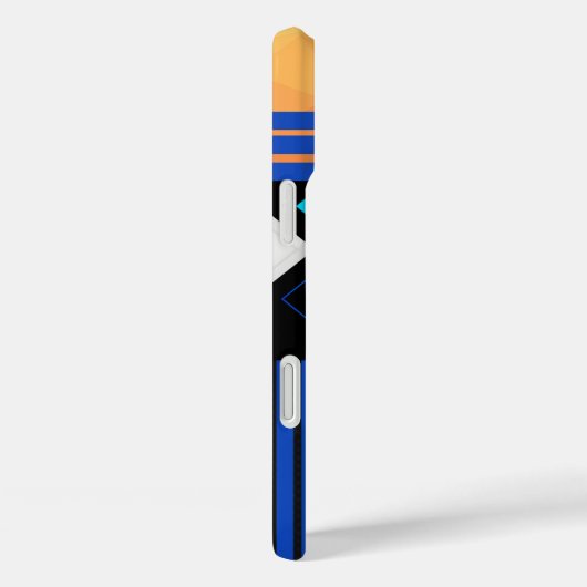 幾何学模様トレンディーレトロ中世紀モダン Case-Mate iPhoneケース (裏面 / 右)