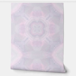 幾何学模様ピンクとグレーの水色 壁紙