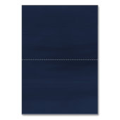 幾何学模様ブルゴーニュ海軍結婚の花 テーブルナンバー (裏面)