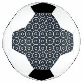 幾何学模様プリント サッカーボール (正面)