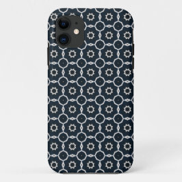 幾何学模様プリント iPhone 11 ケース