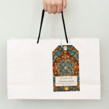 幾何学模様モザイクスタインガラス退職感謝