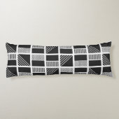 幾何学模様体枕 ボディピロー (裏面)