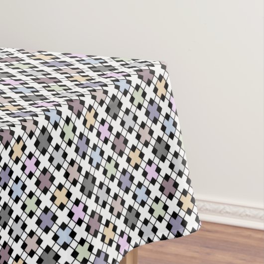 幾何学模様数々のの色 テーブルクロス (インサイチュ)