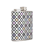 幾何学模様数々のの色 フラスク (右)