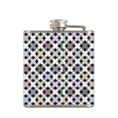 幾何学模様数々のの色 フラスク (裏面)