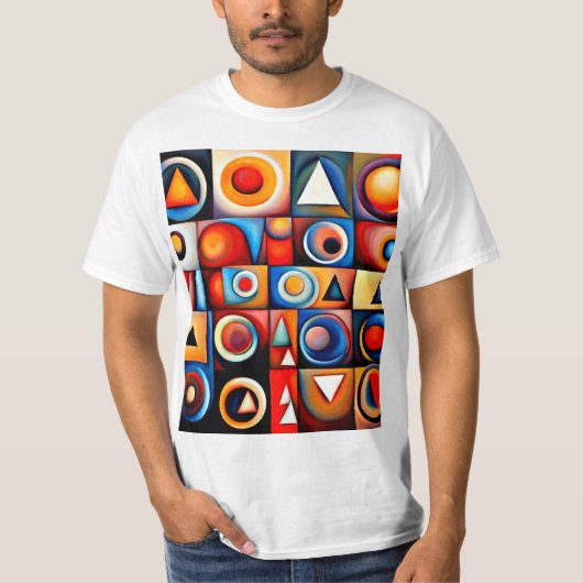 幾何学模様127 Tシャツ (正面)