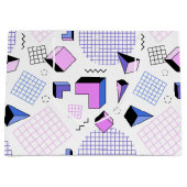 幾何学模様13 ラージペーパーバッグ (正面)