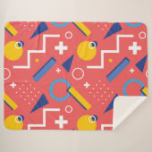 幾何学模様2 シェルパブランケット (正面(横))