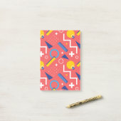 幾何学模様2 ポストイット (デスク上)