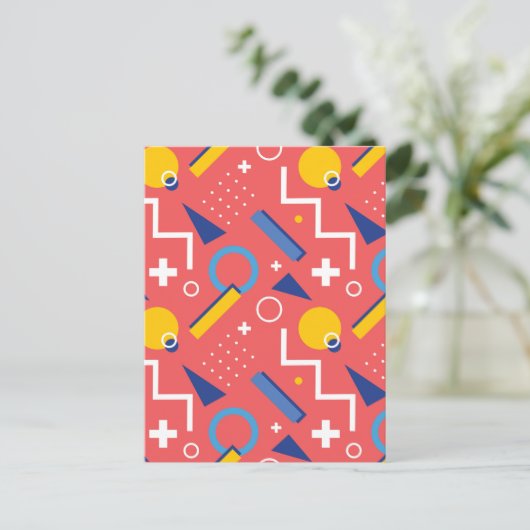 幾何学模様2 ポストカード (スタンド正面)