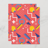 幾何学模様2 ポストカード (正面/裏面)