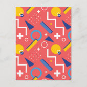 幾何学模様2 ポストカード (正面)