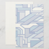 幾何学模様2 便箋 (正面/裏面)