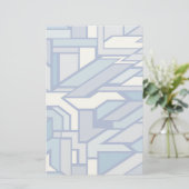 幾何学模様2 便箋 (スタンド正面)