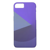 幾何学模様3紫のIphoneケース Case-Mate iPhoneケース (裏面)