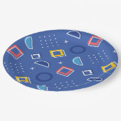 幾何学模様3 ペーパープレート (アングル)