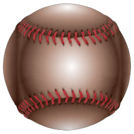 幾何学模様3Dサークルダークブラウンモシャムース白 ソフトボール