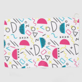 幾何学模様5 ゴルフタオル (横)