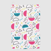 幾何学模様5 ゴルフタオル (正面)