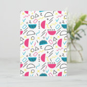 幾何学模様5 サンキューカード (スタンド正面)