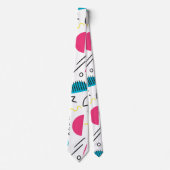 幾何学模様5 ネクタイ (正面)