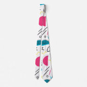 幾何学模様5 ネクタイ (裏面)