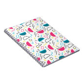 幾何学模様5 ノートブック (右側)