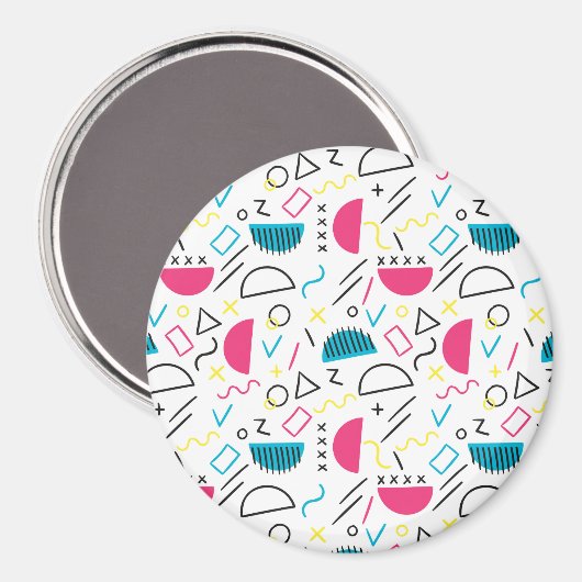 幾何学模様5 マグネット (正面/裏面)