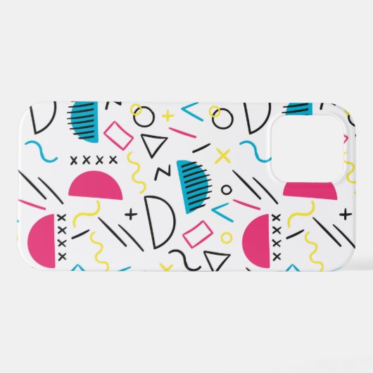 幾何学模様5 iPhoneケース (裏面横)