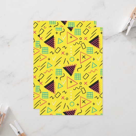 幾何学模様6 カード (正面/裏面インサイチュ)