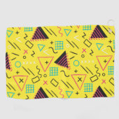 幾何学模様6 ゴルフタオル (横)