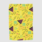 幾何学模様6 ゴルフタオル (正面)