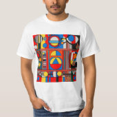 幾何学模様84 Tシャツ (正面)