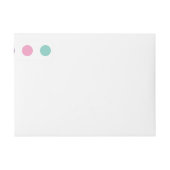 幾何学模様8 ラップアラウンドラベル (正面)