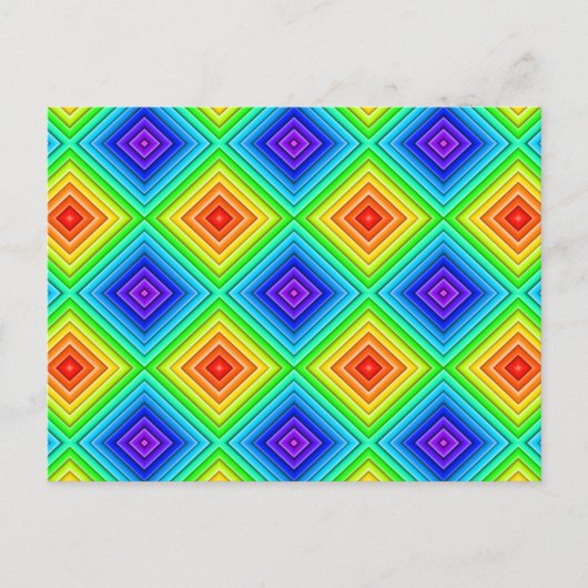 幾何学模様 – はがき (正面)