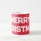 幾何学模様 –  コーヒーマグカップ (中央)