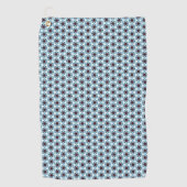 幾何学模様 ゴルフタオル (正面)