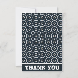 幾何学模様 サンキューカード