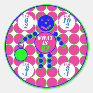 幾何学模様 – シール – 円 – 年代8
