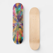 幾何学模様 スケートボード (正面)